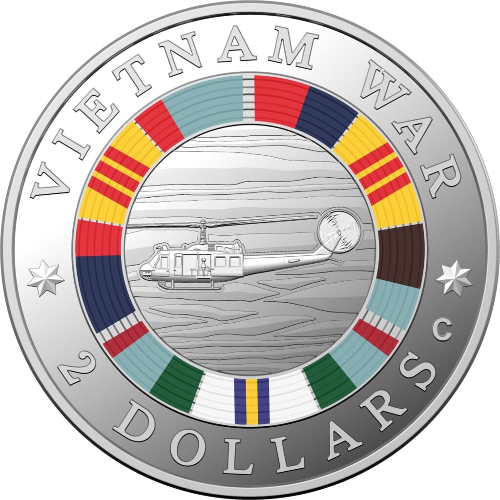 2023 Vietnam $2 Colored Coin