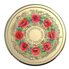2025 Remembrance $2 Poppy Coin