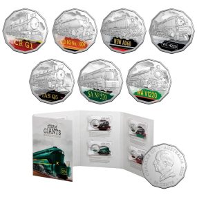 2025 Steam Giants 7 Coin Set