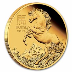 2026 Year of Horse 1oz Gold Proof Coin
