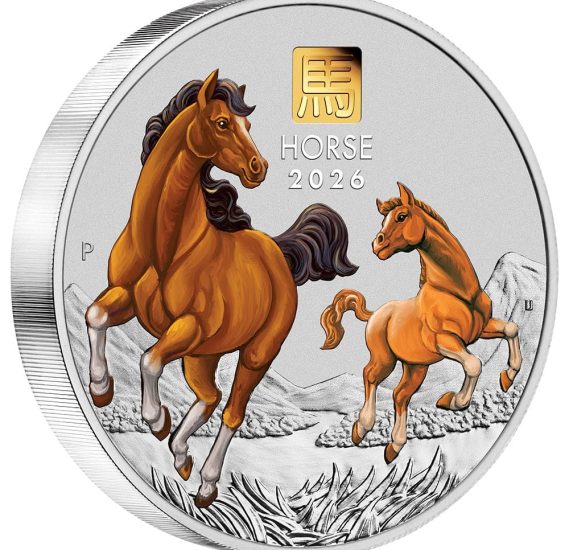2026 Year of Horse Kilo Silver Coin